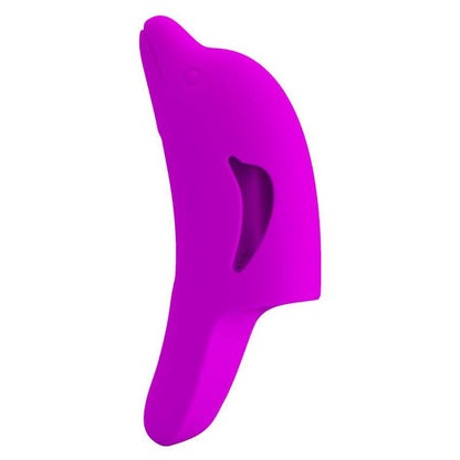 PRETTY LOVE - POWERFUL PURPLE DELPHINI FINGER STIMULATOR