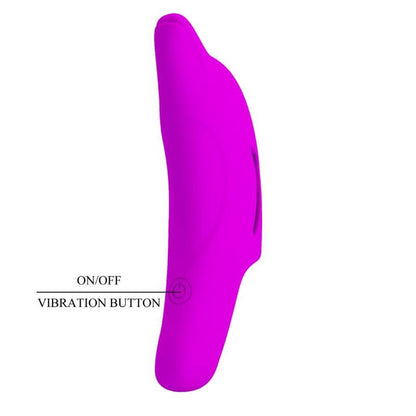 PRETTY LOVE - POWERFUL PURPLE DELPHINI FINGER STIMULATOR
