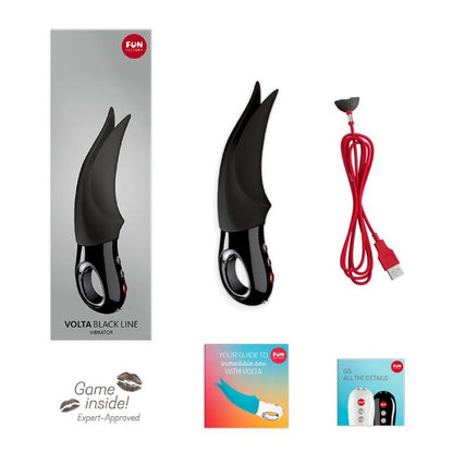 FUN FACTORY - CLITORAL VIBRATOR RETURN BLACK LINE