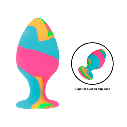 INTENSE - MULTICOLOR SILICONE PLUGS SET