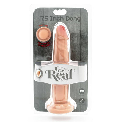GET REAL - DONG DUAL DENSITY SKIN 19 CM