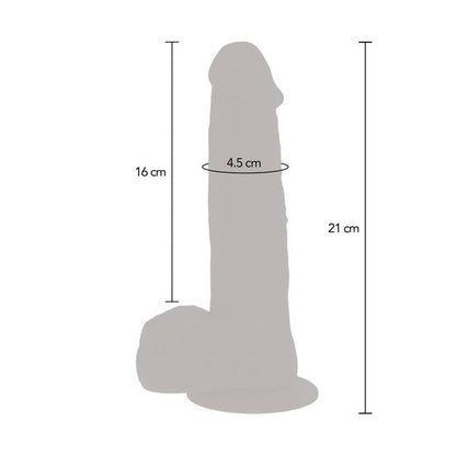 GET REAL - ROTATING BEADS VIBRATING SKIN DILDO