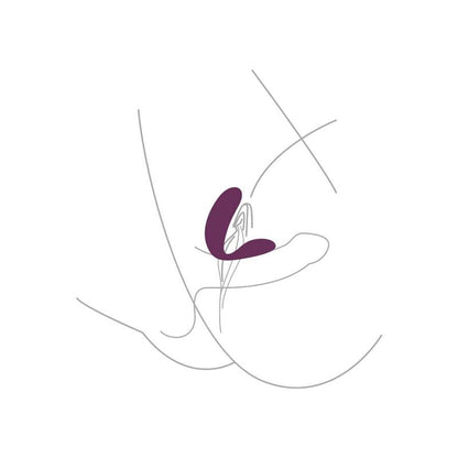 XOCOON - PURPLE BOUND LOVE COUPLES VIBRATOR