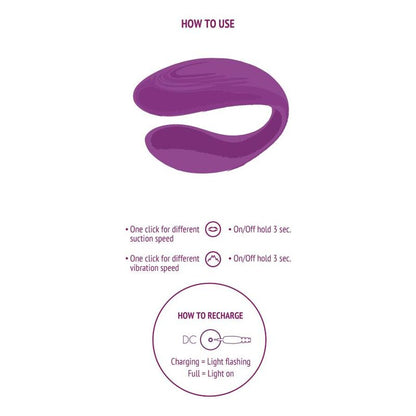 XOCOON - PURPLE BOUND LOVE COUPLES VIBRATOR