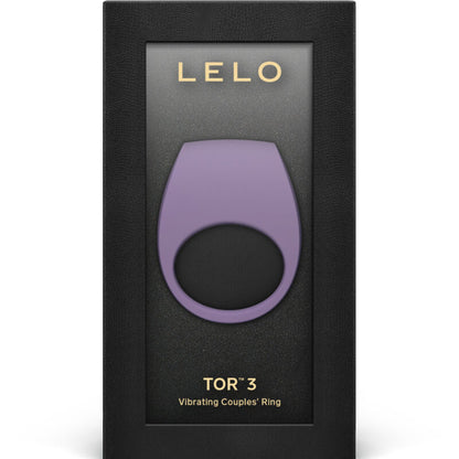 LELO - TOR 3 ANILLO VIBRADOR NEGRO