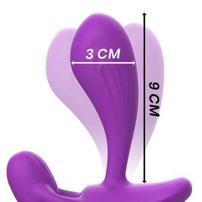 INTENSE - SHELLY PURPLE REMOTE CONTROL ANAL PLUG