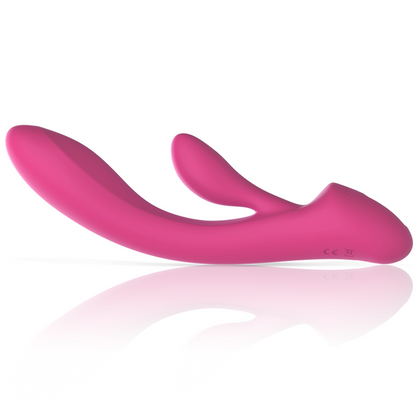INTENSE - LUIGI RABBIT PINK LIQUID SILICONE VIBRATOR