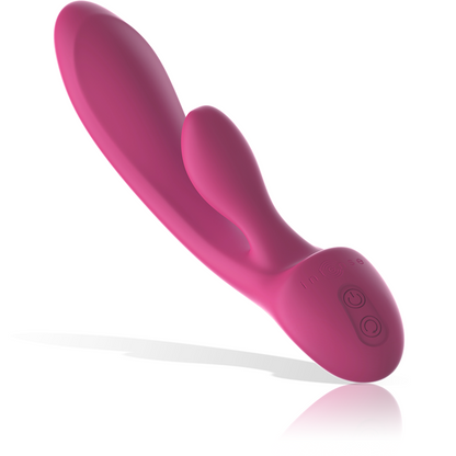 INTENSE - LUIGI RABBIT PINK LIQUID SILICONE VIBRATOR