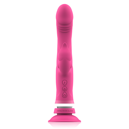 INTENSE - JULIO RABBIT PINK SILICONE VIBRATOR