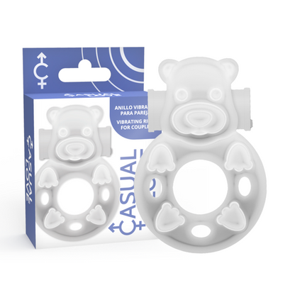 CASUAL LOVE - 26 CLEAR RABBIT VIBRATOR RING