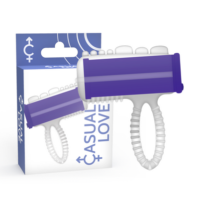 CASUAL LOVE - VIBRATING TONGUE RING LILAC