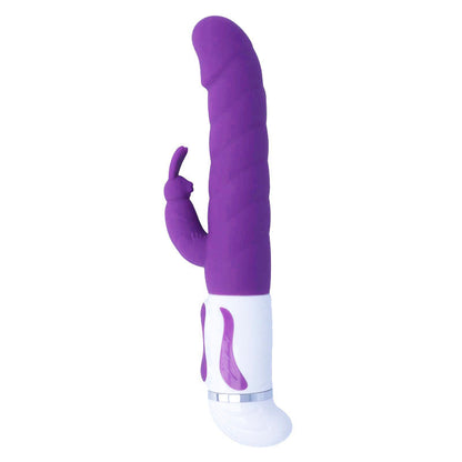 INTENSE - PURPLE SILICONE BOBBLE ROTATOR VIBRATOR