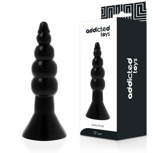 ADDICTED TOYS - PLUG ANAL 17 CM NEGRO