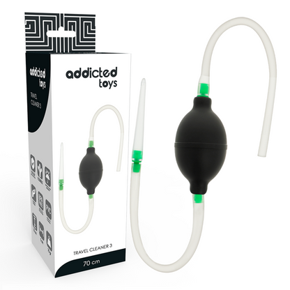 ADDICTED TOYS - CONJUNTO DE ENEMA NEGRO