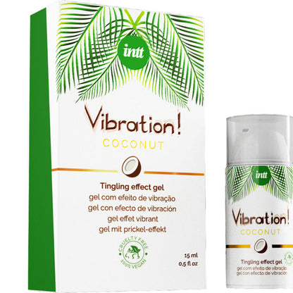 INTT - VIBRATION GEL POWERFUL STIMULATING LIQUID VEGAN VIBRATOR