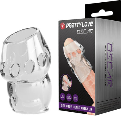 PRETTY LOVE - TRANSPARENT OSCAR THICKER PENIS