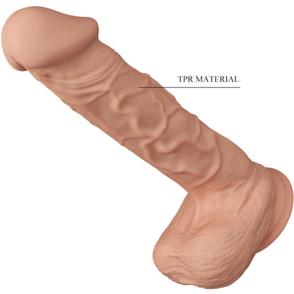 DANCE - BEAUTIFUL MEETING BERGRISI FLEXIBLE REALISTIC DILDO 26 CM NATURAL
