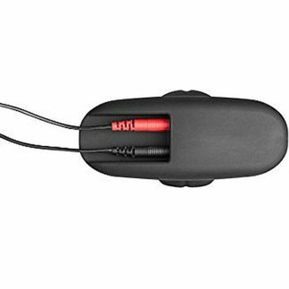 ELECTRASTIM - BLACK SILICONE BUTT PLUG ROCKER LARGE