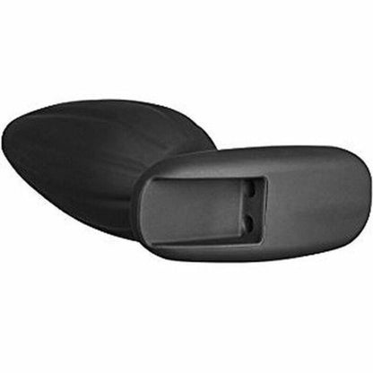 ELECTRASTIM - BLACK SILICONE BUTT PLUG ROCKER LARGE
