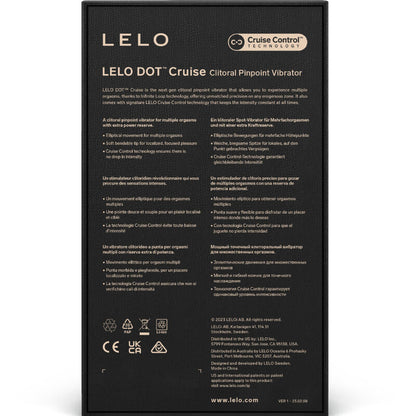 LELO - YELLOW DOT CRUISE CLITORAL STIMULATOR