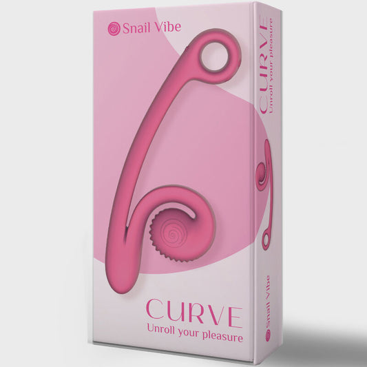 SNAIL VIBE - CURVE VIBRATOR NARANJA