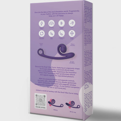 SNAIL VIBE - CURVE VIBRADOR NARANJA