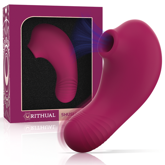 RITHUAL - ESTIMULADOR DE CLÍTORIS DE BOLSILLO SHUSHU PRO 2 POTENTES MOTORES ORQUÍDEA