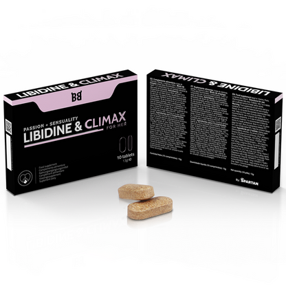 BLACK BULL - LIBIDINE &amp; CLIMAX INCREASES LIBIDS FOR WOMEN 10 CAPSULES