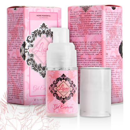 LIONA BY MOMA - VIBRADOR LÍQUIDO EUPHORIA GEL 15 ML