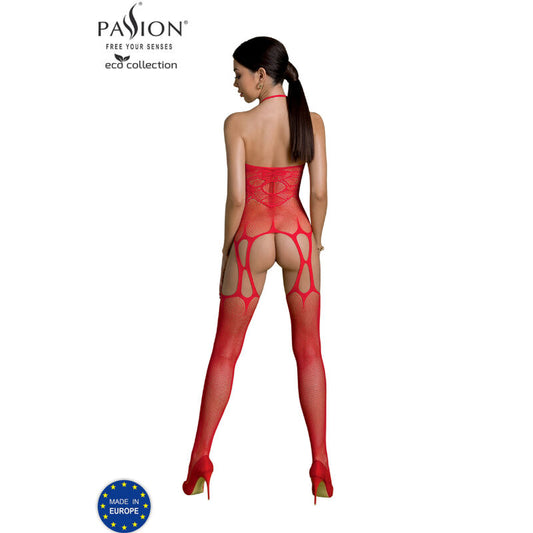 PASSION - ECO BODYSTOCKING COLLECTION ECO BS002 RED