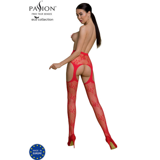 PASSION - ECO COLLECTION BODYSTOCK ECO S001 RED