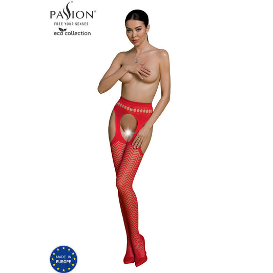 PASSION - ECO BODYSTOCKING COLLECTION ECO S002 RED