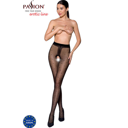 PASSION - TIOPEN 018 BLACK 1/2 20 DEN PANTS