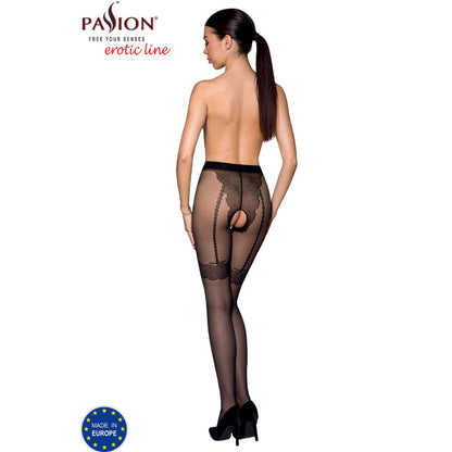 PASSION - TIOPEN 016 BLACK 1/2 20 DEN PANTS