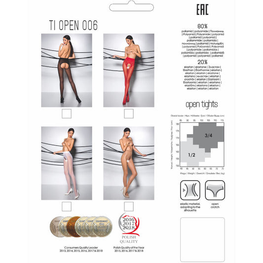 PASSION - TIOPEN 006 MEDIAS RED 1/2 30 DEN