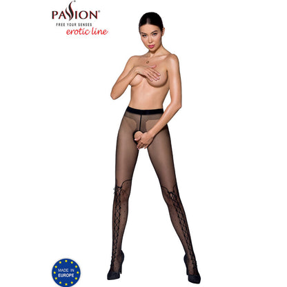 PASSION - TIOPEN 009 BLACK 1/2 20 DEN PANTS