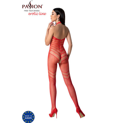 PASSION - BS100 BODYSTOCKING NEGRO TALLA UNICA