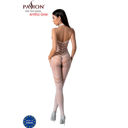 PASSION - BS100 BODYSTOCKING NEGRO TALLA UNICA