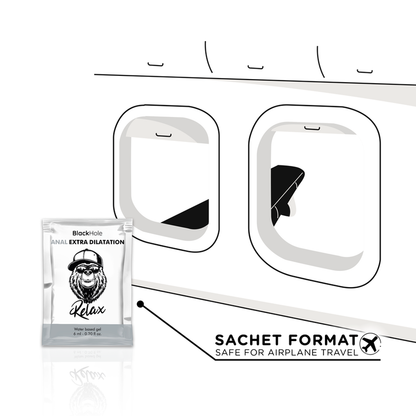 BLACK HOLE - EXTRA DILATING WATER BASED GEL 6 ML