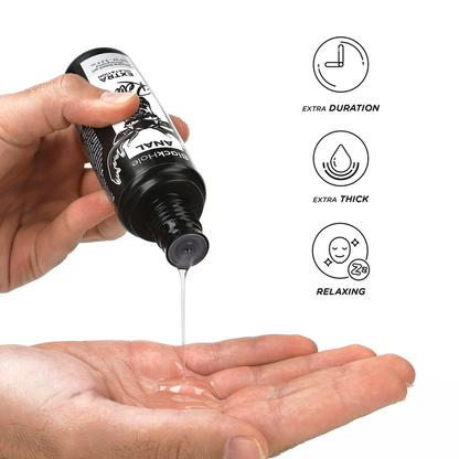 BLACK HOLE - GEL BASE DE SILICONA DILATACIÓN ANAL 100 ML