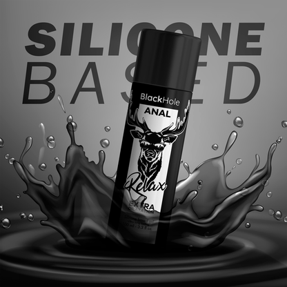 BLACK HOLE - GEL BASE DE SILICONA DILATACIÓN ANAL 100 ML