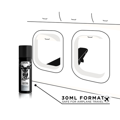 BLACK HOLE - GEL BASE DE SILICONA DILATACIÓN ANAL 30 ML