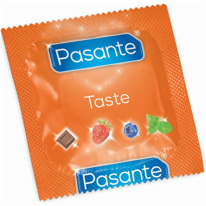 PASANTE - HORTEL FLAVOR CONDOMS BAG 144 UNITS