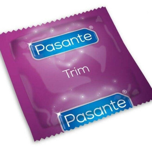 PASANTE - TRIM CLOSER FIT CAJA CONDOMS 144 UNITS