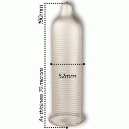 PASANTE - COOLING EFFECT BAG OF CONDOMS 144 UNITS