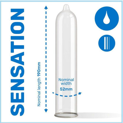 PASANTE - CONDOM SENSITIVE BAG 144 UNITS