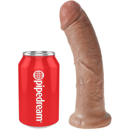 KING COCK - PENE REALISTA 19.5 CM CARAMELO