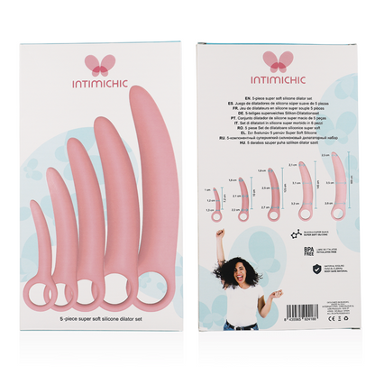 INTIMICHIC - SILICONE DILADOR 5 PCS