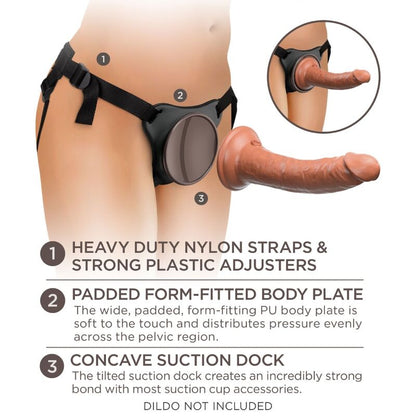 KING COCK - ELITE ADJUSTABLE AND COMFORTABLE HARNESS