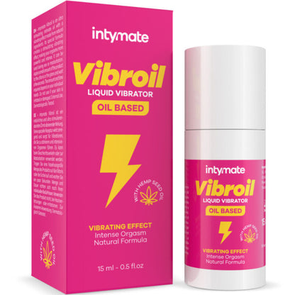 INTIMATELINE INTYMATE - VIBROIL INTIMATE OIL FOR ITS VIBRANT EFFECT 15 ML